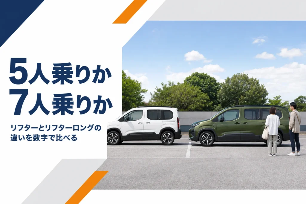 横に並んだリフターとリフター ロング