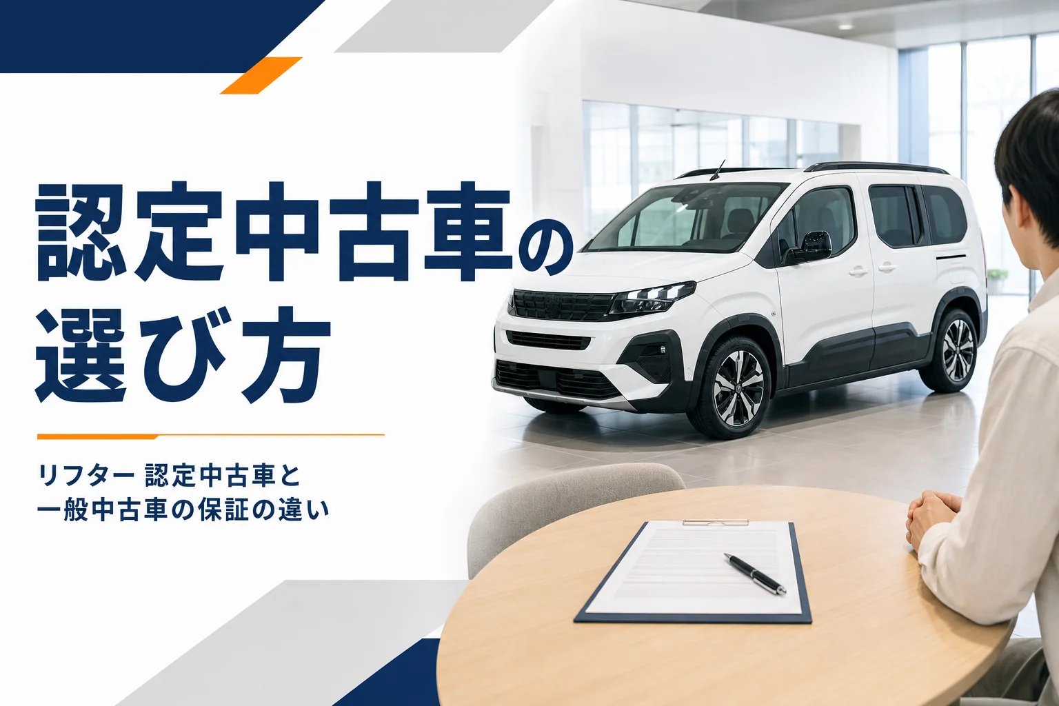 ショールームに置かれたリフターと保証書